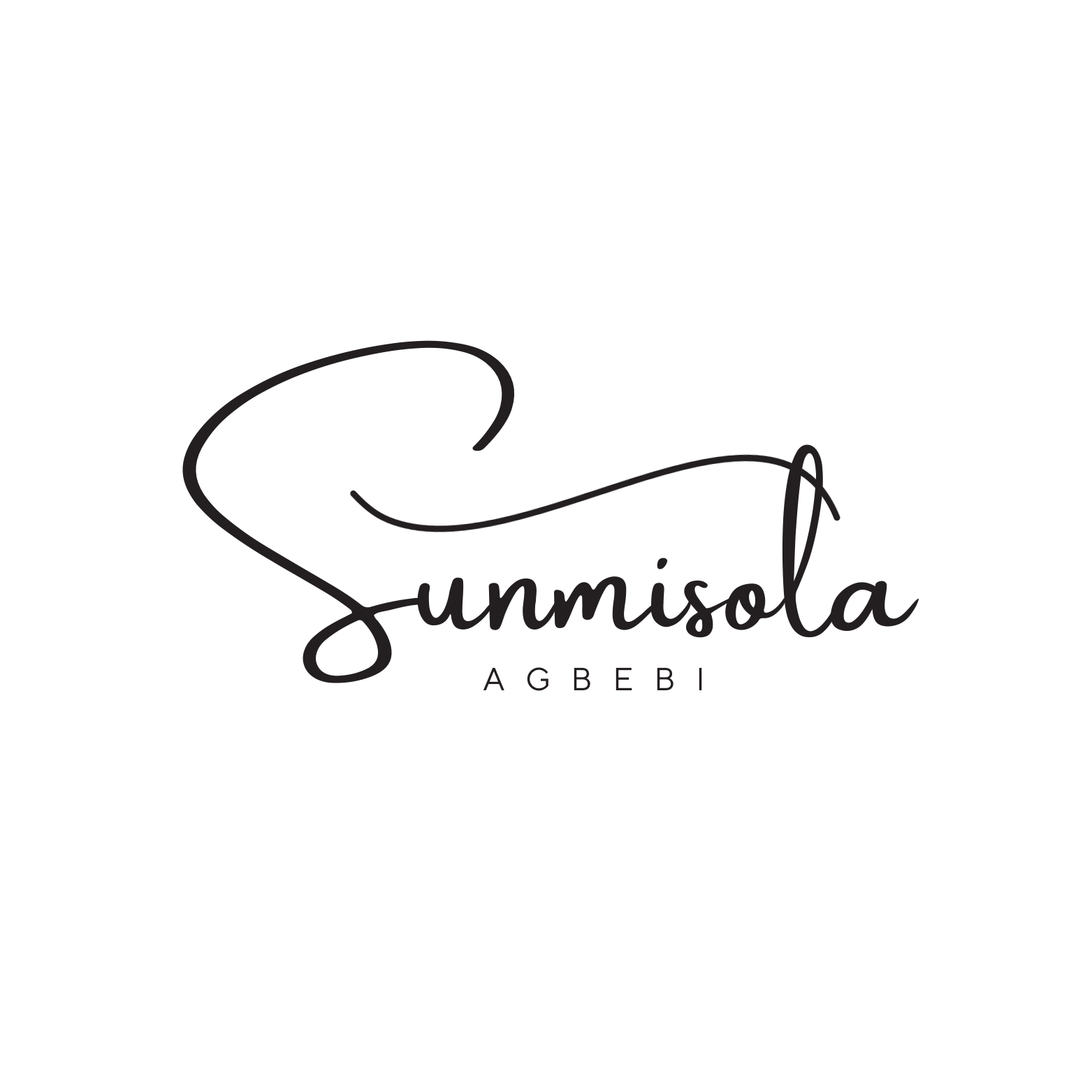Sunmisola Agbebi-Okeleye signature